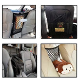 Car Storage Net Bag Between Seats Car Styling Storage Bag Elastic Mesh Net Organizer Auto Accessories