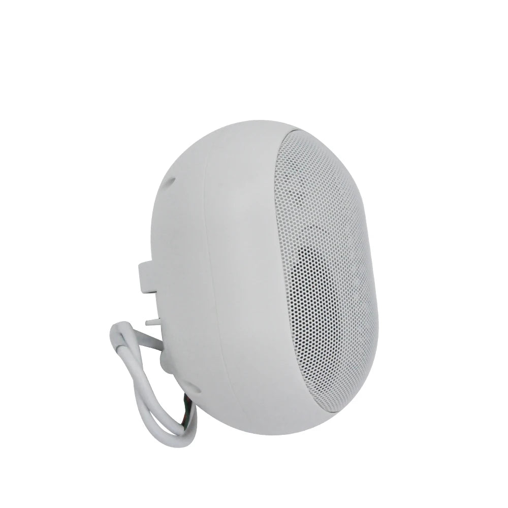 Passive Outdoor Speaker Waterproof Wired 2 Way 16Ohm Premium Mountable Wall Mount Speakers On-wall Durable For Patio Marine Boat