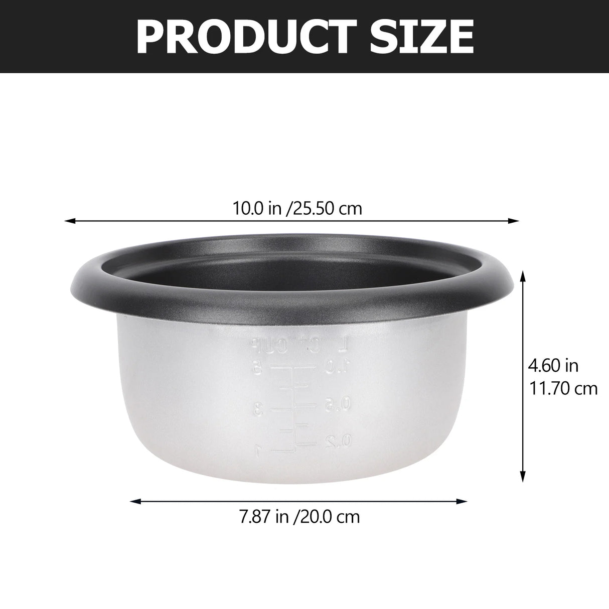 Non Stick Rice Cooker Liner Alloy Material Electric Cooker Accessories Cooking Pot Rice Cooker Inner Pot Kitchen Cookware Parts