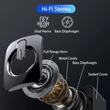 USB Wired Speakers Mini Computer Desktop Speaker HIFI Stereo Microphone Subwoofer with LED Light for PC Notebook Loudspeakers