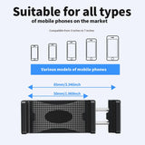 Cell Phone Holder Multi-Function Hands Free Phone Holder For Car Universal Phone Mount Support Car Truck SUV Outdoor Selfie Desk