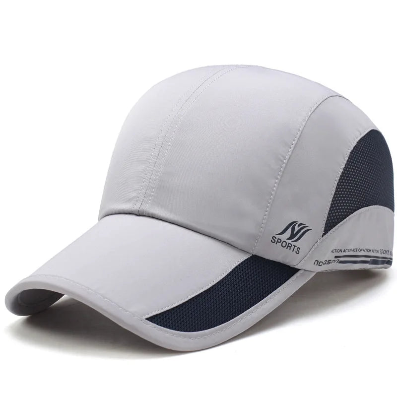 Quick Dry Mesh Baseball Cap for Men - Waterproof and Breathable - Perfect for Outdoor Sports and Gifts