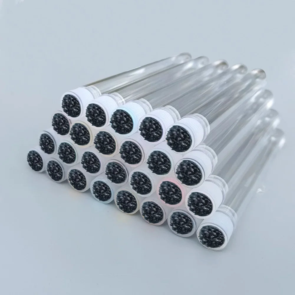 Reusable Eyelash Brush Tube Disposable Mascara Wands Replaceable Dust-proof Eye Lash Eyebrow Brush Tube for Eyelashes Extension