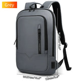 Heroic Knight Men Multifunctional Backpack Waterproof Laptop Backpack Men Business Laptop Bag Travel College Bag for Office Work