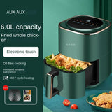 220V AXA Air Fryer Model - All-in-One Air Fryer Oven with Smart Auto-Fry, Multi-Functionality and No Oil Cooking C