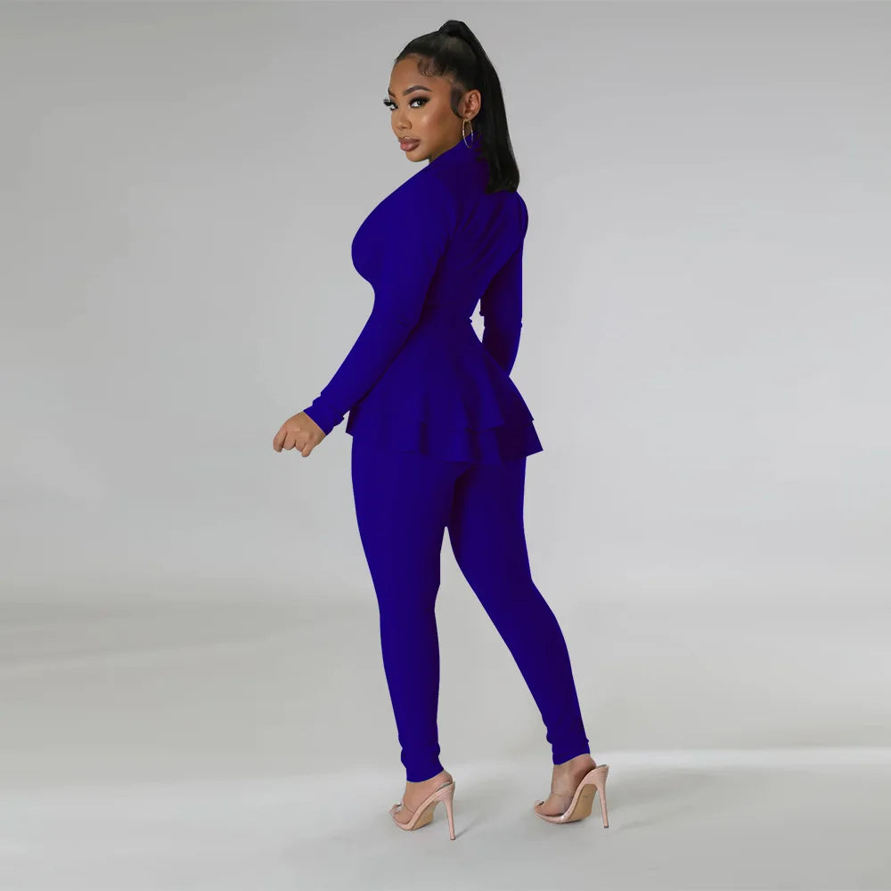 pants sets suits for women 2022 office outfits women suits lady set pants long sleeve  two piece outfit 2022 clothes for woman