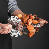 Oven Stainless Steel Steel Kebab Oven Needle Cage Griller Non-stick Barbecue Air Fryer Grill Kitchen Universal Oven Accessories