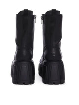 Women's  Boots High Heel Thi Bot ort Boot Fur Lined Leather Upper round Toe Zipper Closure Comfortable Fall Wint...
