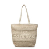 2025 Woven Large Tote Bag for Women, Fashion Shoulder Bag Casual Handbag, Stylish Beach Bag Spacious Designer Purse Trendy