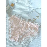 Lingerie woman sexy panties cotton fabric ropa interior femenina lace sweet underwear women cute ribbon plus size ropa interior