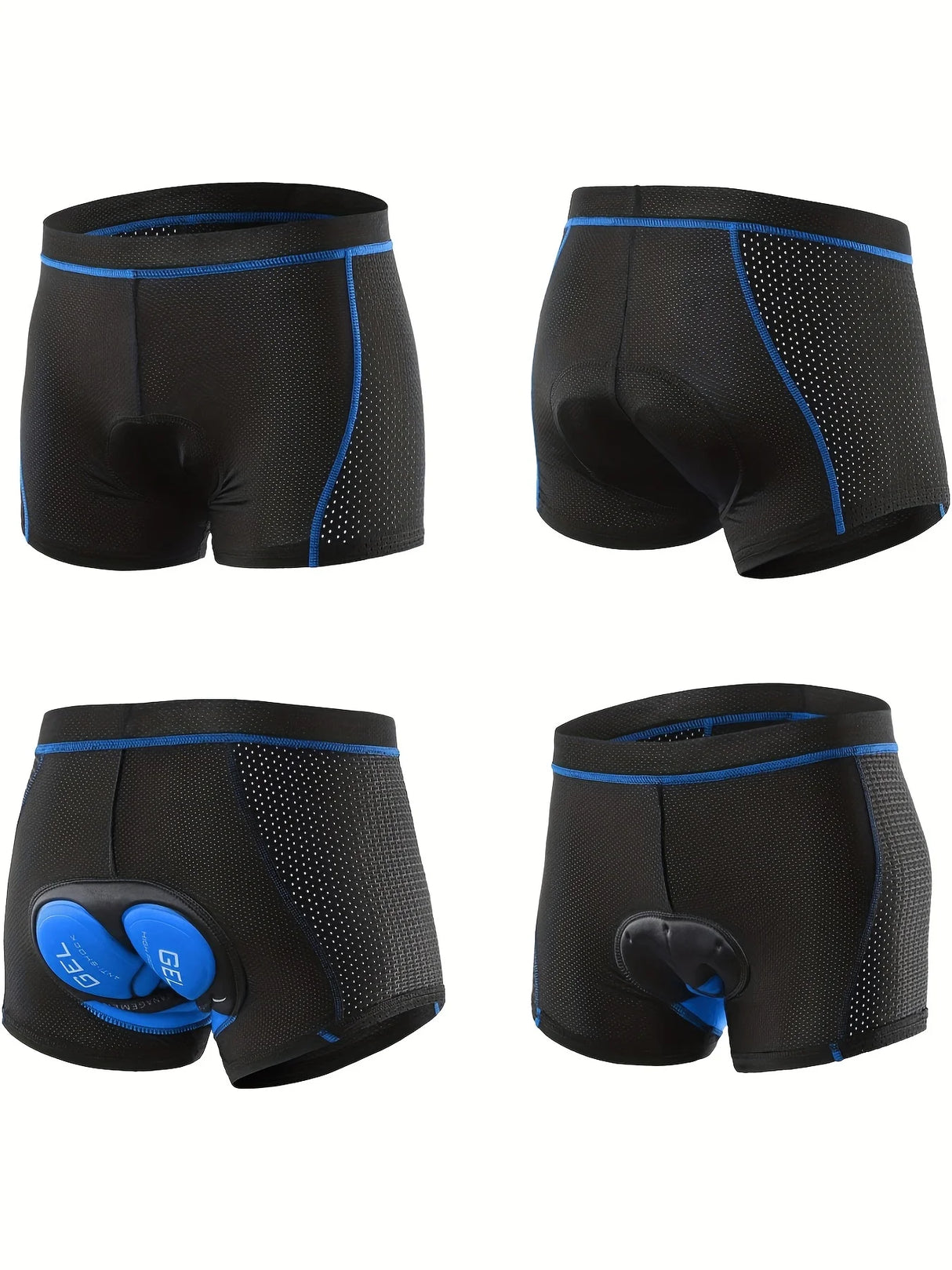 Men's Breathable Cycling Briefs-Cycling Shorts Quick Dry Mountain Bike Briefs, Suitable for Running, Cycling and Outdoor Sports