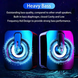 Computer Speakers Definition Sound Quality 3D Surround USB Wired with LED Light for Speakers Computer