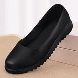 Flat Black Shoes For Women Female Footwear New Comfortable Nurse Dress Nurse Shoes Black Flats Female Footwear Nursing New Comfo