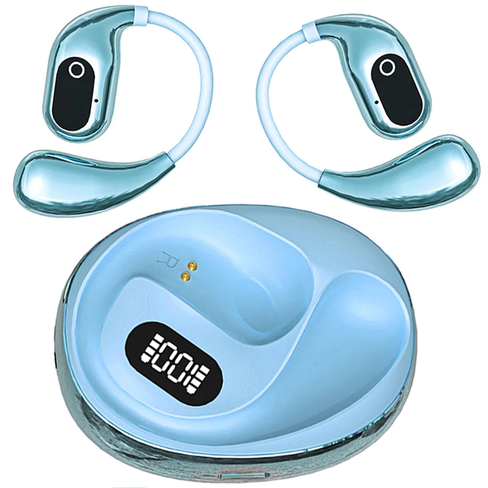 AI Intelligent Translator Earbuds 138 Languages Bluetooth-Compatible 5.3 Two-Way Voice Translator Waterproof Open Ear Headphones