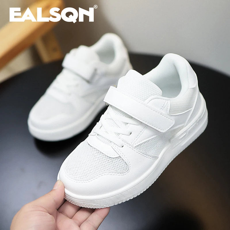 White Kids Shoes For Boys And Girls Fashion Children Casual Shoes Non-slip Sneakers