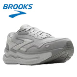 BROOKS MAX2 Series Gray Low-top Men's Running Shoes Breathable and Lightweight Trendy Night Running Shoes