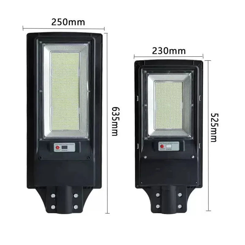 Solar Street Lights with Radar Sensor Outdoor Lighting Solar Powered Road  Light Remote Garden Patio Security Flood Light