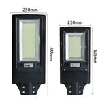 Solar Street Lights with Radar Sensor Outdoor Lighting Solar Powered Road  Light Remote Garden Patio Security Flood Light