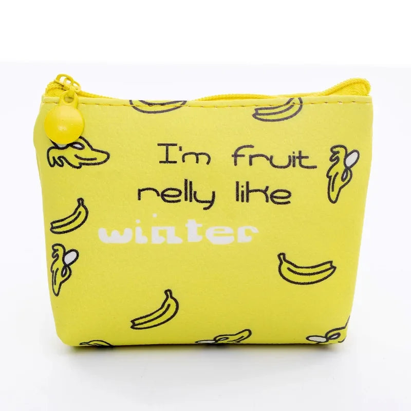 Women Canvas Coin Purse Card Key Mini Purses Pouch Girl Kid Children Cute Small Zipper Coin Purse Card Holder Wallet Storage Bag