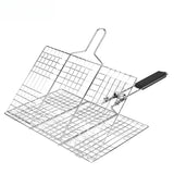 Portable Folding Outdoor Camping Stainless Steel BBQ Grill