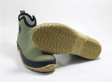 2022 New Men's Pull-on Rain Boots Waterproof Rubber Ankle Boots Outdoor Leisure Fishing Boots Student Rain Boots