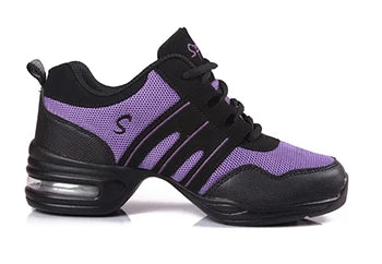Sneaker Sports Feature Soft Outsole Breath Dance Shoes Sneakers for Woman Practice  Modern  Jazz    Women
