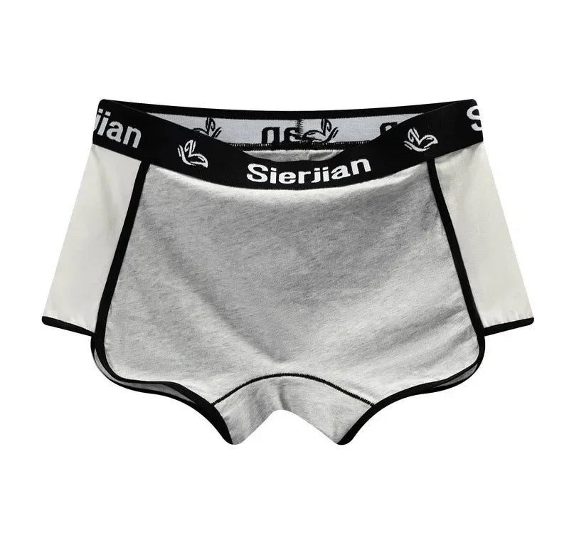 Panties for Women Cotton Shorts Female Underpants Sports Underwear Women  Fitness Safety Short Pants Culotte Femme 1/3 Piece