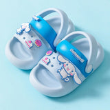 Sanrio girls Sandals Cute cartoon non-slip kids beach shoes
