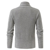 Long-sleeved Knit Sweater for Men, European and American Plus Size Sweater, Loose, Goes with Everything, Autumn and Winter