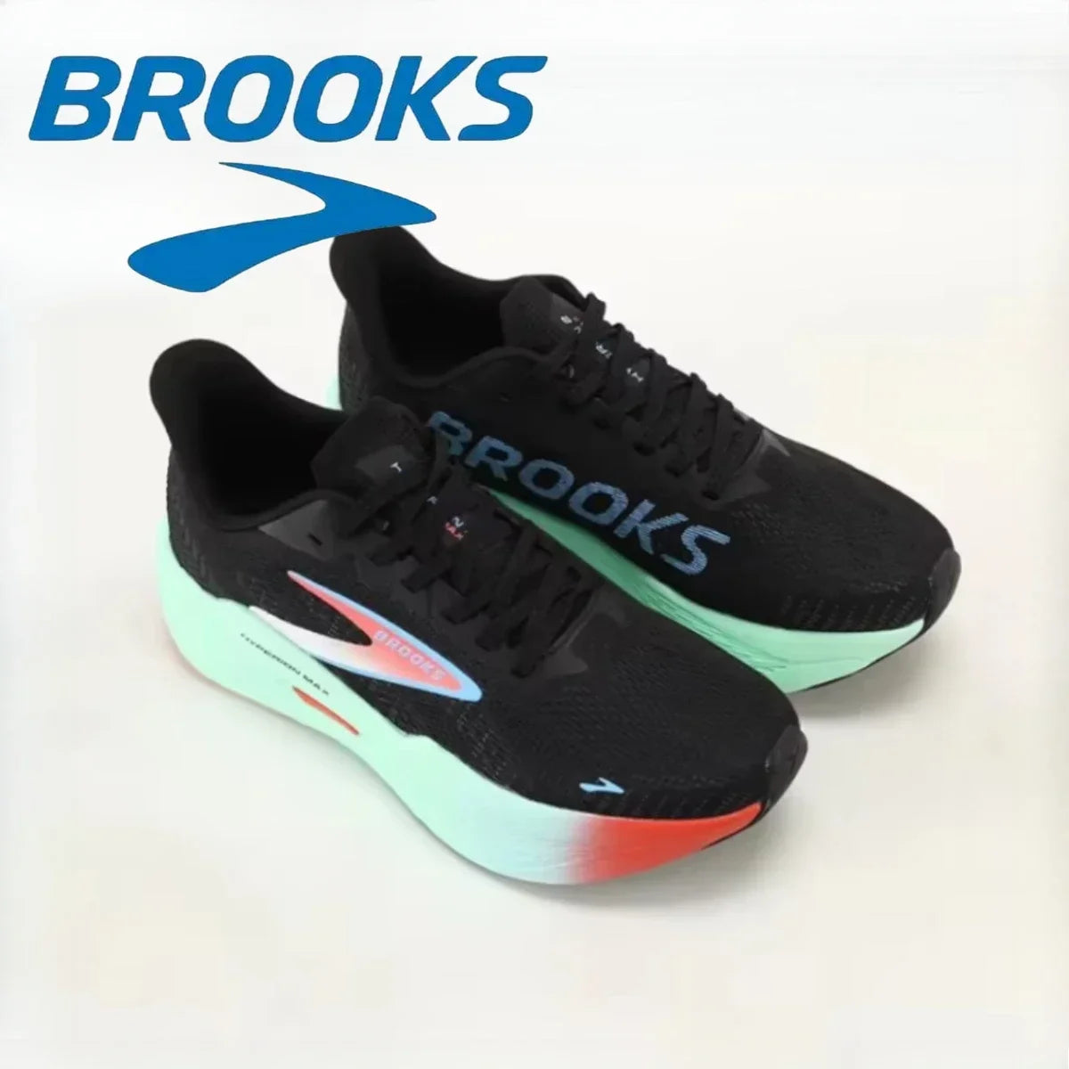 Brooks Men's Hyperion Max 2 Casual Sneakers Sports Running Shoes Shock-absorbing Race Marathon Professional Running Shoes