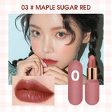 Mini capsule lipstick set velvet foggy face matte lipstick niche brand small ball lipstick Valentine's Day