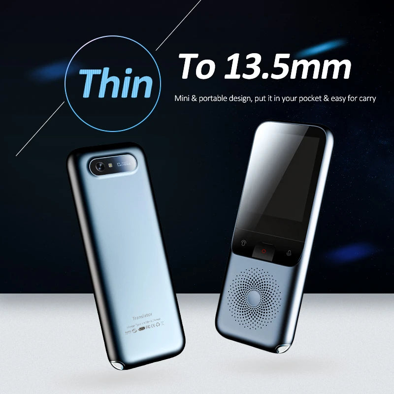 T11 Portable Audio Translator 138 Language Smart Translator Offline In Real Time Smart Voice AI Voice Photo Translator