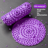 Foot Yoga Massage Acupressure Boards Meridian Jogging Pad Stone Therapy Reflexology Mat Toe Pressure Plate Foot Relax Training