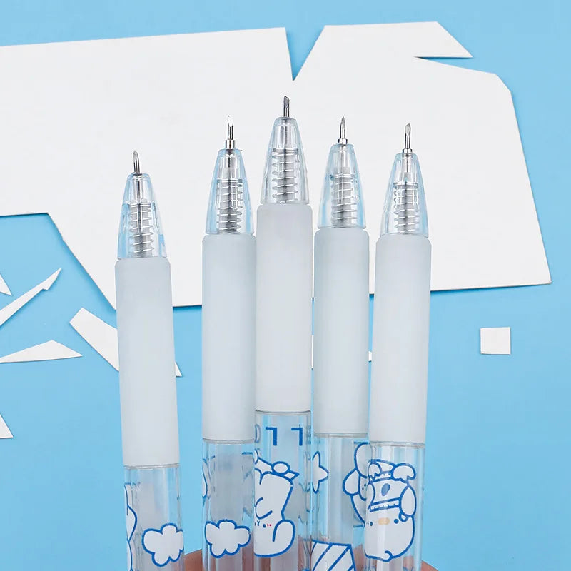 School Supplies Art Utility Knife Pen Knife Cut Stickers Scrapbooking Cutting Tool Express Box Knife DIY Craft Supplies