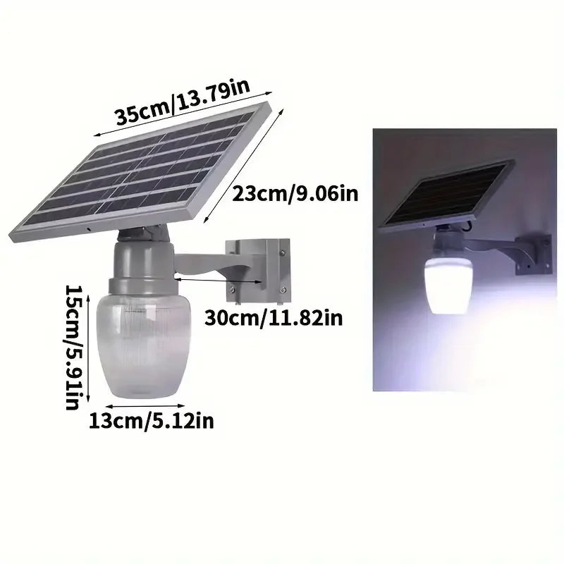 Solar Street Light Waterproof LED With Remote Control Super Bright Lighting Perfect for Home Outdoor Garden Solar Wall Lamp