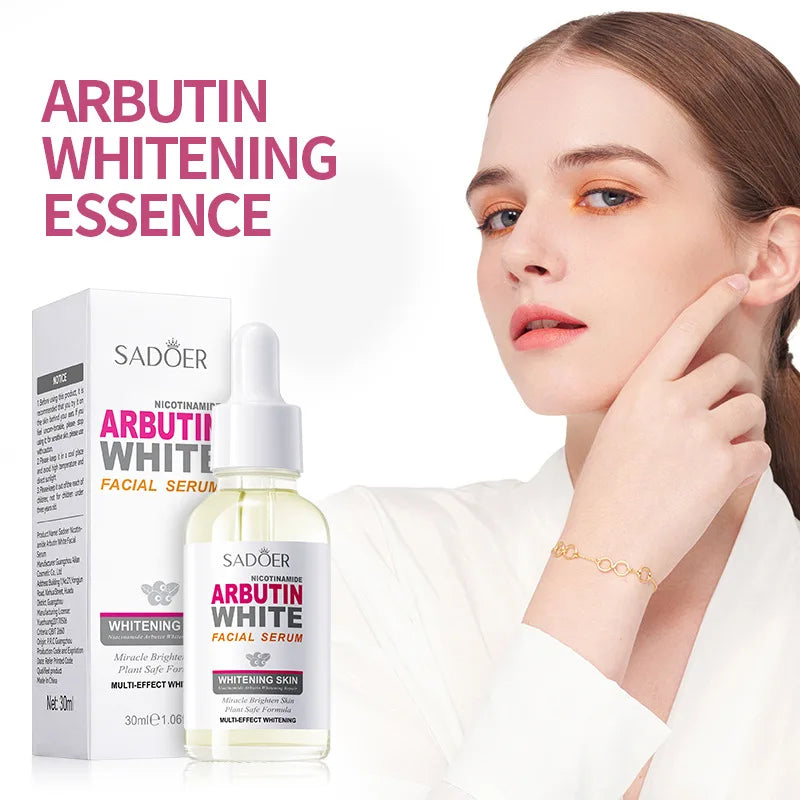 3pcs Arbutin Brightening Serum Facial Moisturizing Brightening  Firming Face Serum Facial Essence Skin Care