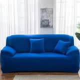 1/2/3/4 Seater Silk Cool Sofa Cover for Living Room L Shap Coner Couh Cover 2024 Spandex Extenble Sofa Protecter Unti Cat Dog