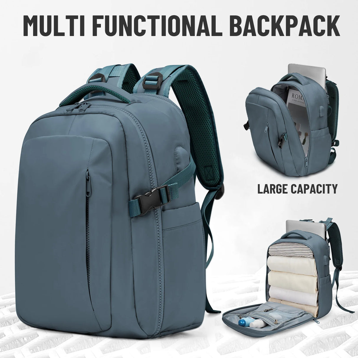 Ryanair Backpack 40x20x25 Cabin Bag Travel Backpack for Men Women, Hand Luggage Business Trip Backpack Computer Bag College Bag