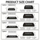 Solid color minimalist modern sofa cover is universal all year round, slip resistant, dirt resistant, pet friendly, and machine