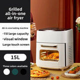 air fryer with safety and overheating protection, household large capacity french fry machine, multifunctional electric fryer