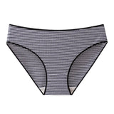 Women Panties Breathable Crotch Warm Underwear for Women Sexy Seamless Briefs Stripes Low Rise Pants Female Winter Lingerie