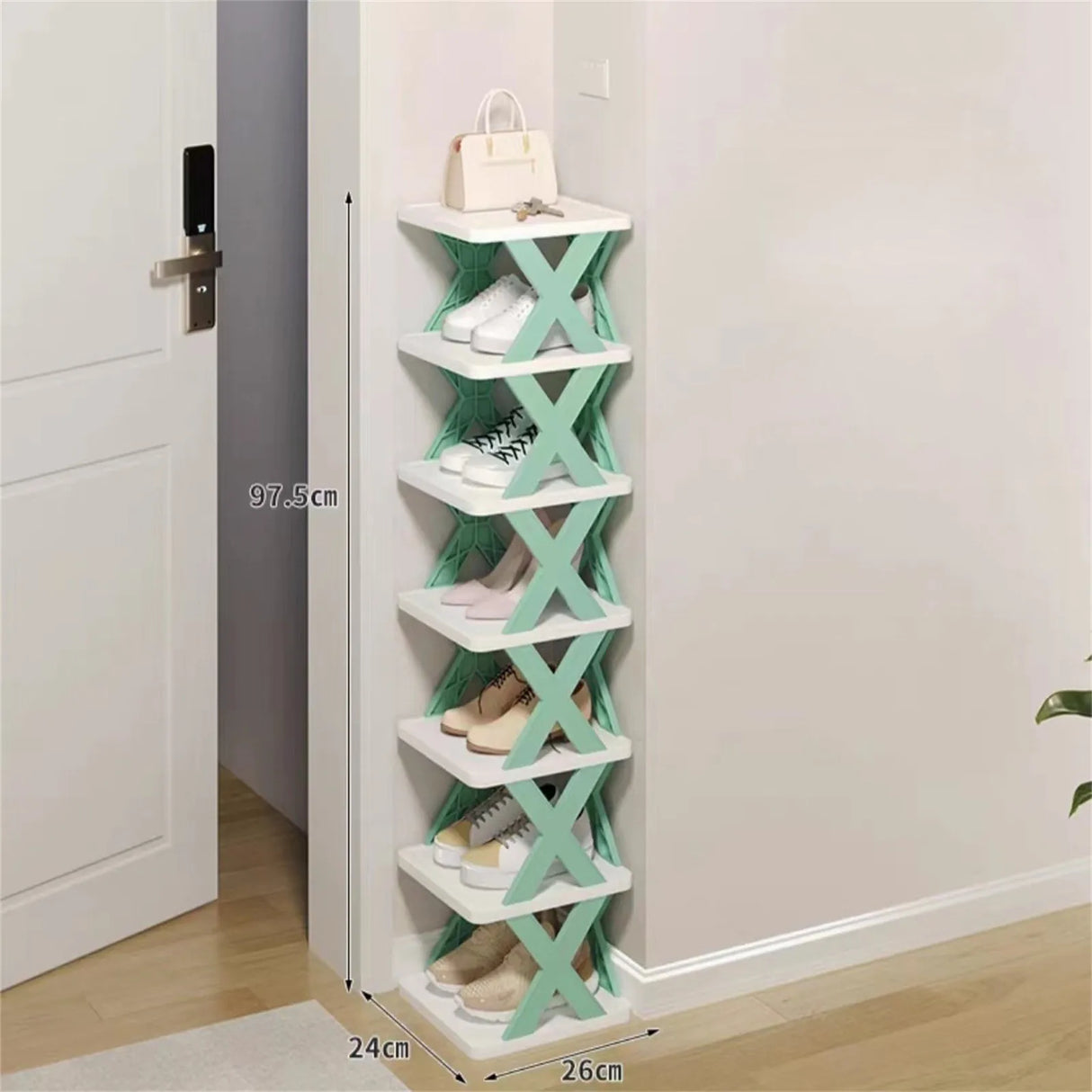 Shoes Racks Storage Organizer Detachable Shoe Racks Saves Family Household Rack Multi Layer Simple Shoes Shelf Color Cabinet