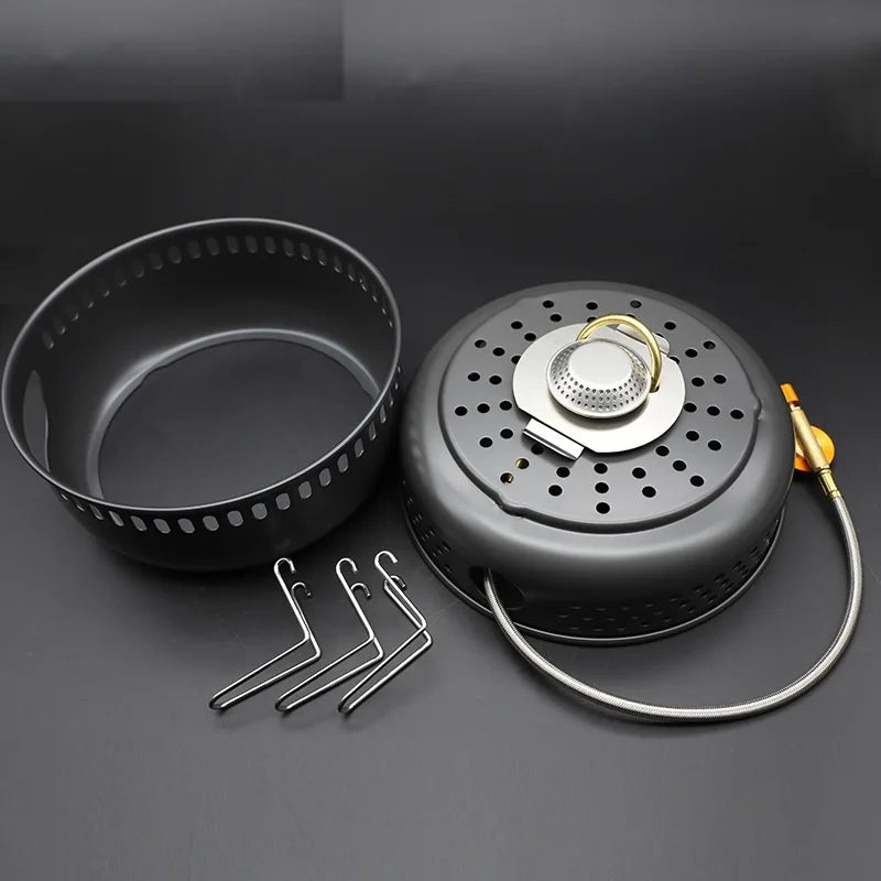 Camping Stove Cookware Combine Set BL100-Q1xb Cooking Pot Pan Stove Set