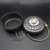 Camping Stove Cookware Combine Set BL100-Q1xb Cooking Pot Pan Stove Set