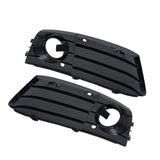For Audi A4 B8 A4L 2008 2009 2010 2011 2012 Front Bumper Fog Lights Grille Grill Cover hole Car-Styling Griller Headlight DRL