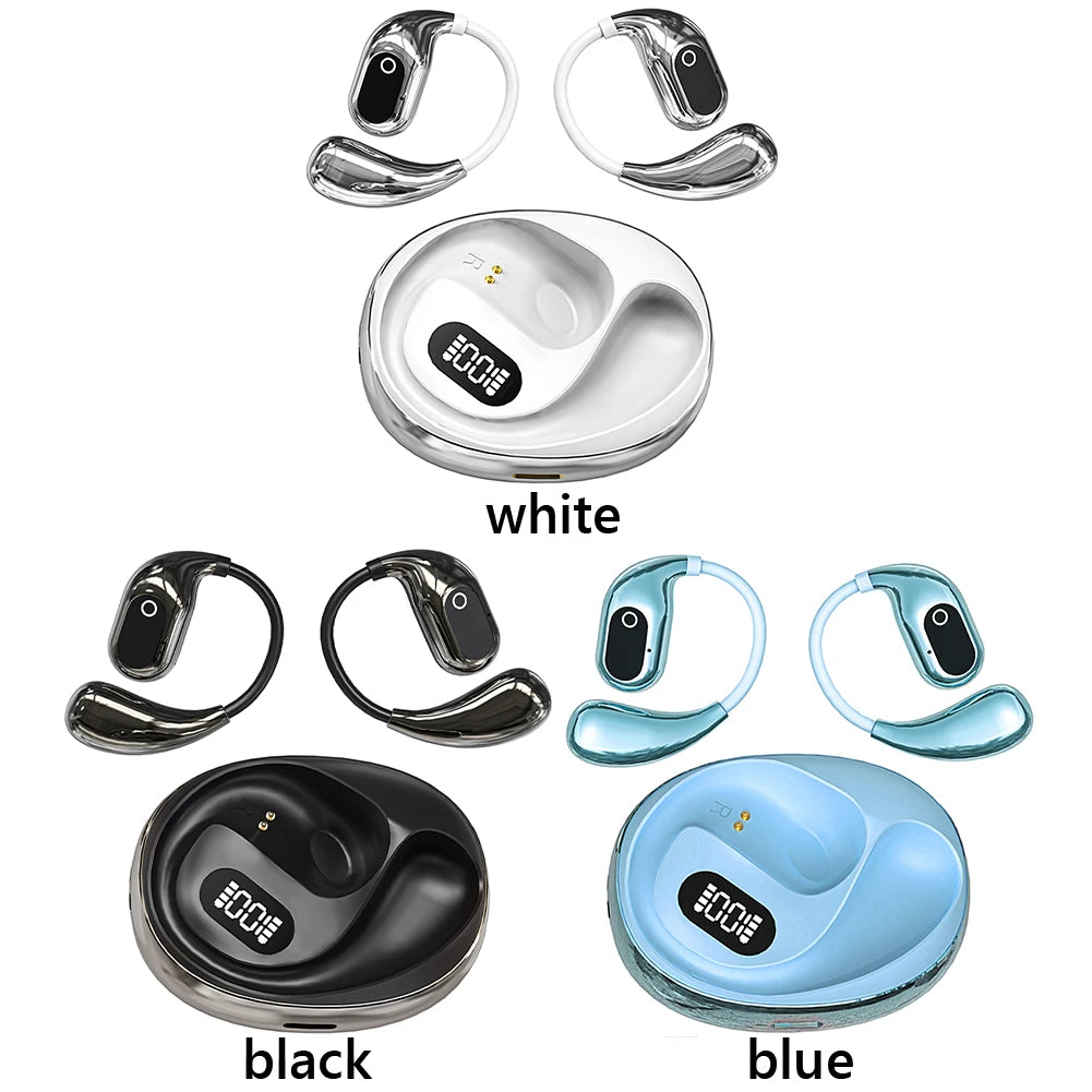 AI Intelligent Translator Earbuds 138 Languages Bluetooth-Compatible 5.3 Two-Way Voice Translator Waterproof Open Ear Headphones