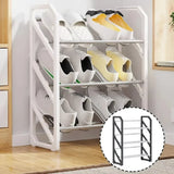 Easy To Assemble Shoes Racks Simple Shoe Rack Hallway Shoe Rack Trapezoidal Living Room Space Saving Shoes Shelf Room Balcony