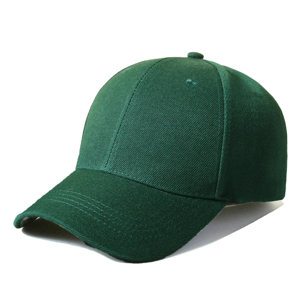 Classic Plain Baseball Cap for Men and Women, multi colors available
