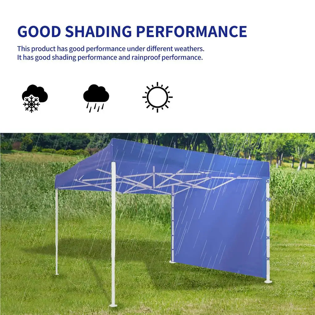 Awning Tent Cloth Shade Sail Foldable Pop Up Canopy Professional Instant Shelter Easy Installment Practical Sunscreen Gazebo Ten