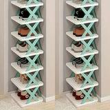 Shoes Racks Storage Organizer  Detachable Shoe Racks Saves Family Household Rack Multi Layer Simple Shoes Shelf Color Cabinet